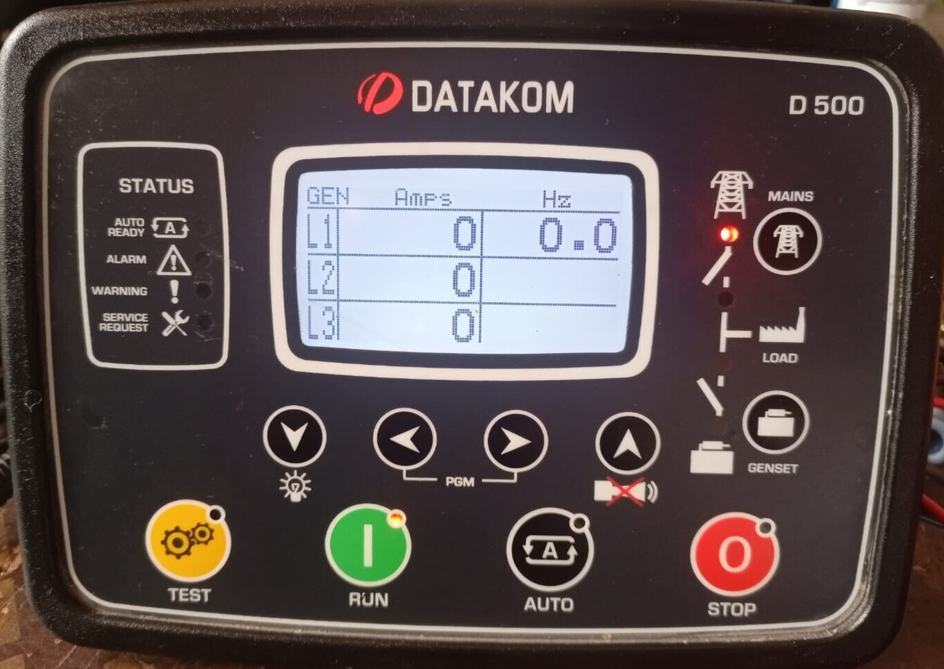DATAKOM D-500 DATAKOM D-500 ADVANCED GENSET CONTROLLER 3