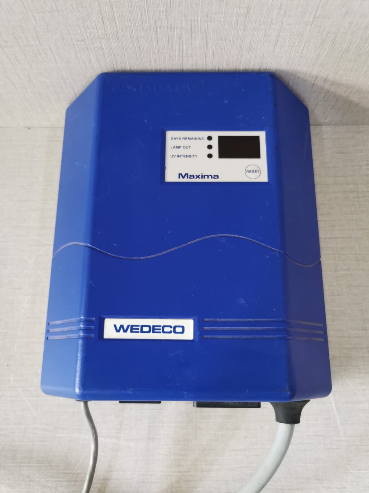 WEDECO WEDECO 1 MAXIMA 2019 WEDECO 1 MAXIMA 2019 AQUADA ULTRAVIOLET WATERDISINFECTION 230VAC 50/60Hz 24W 2