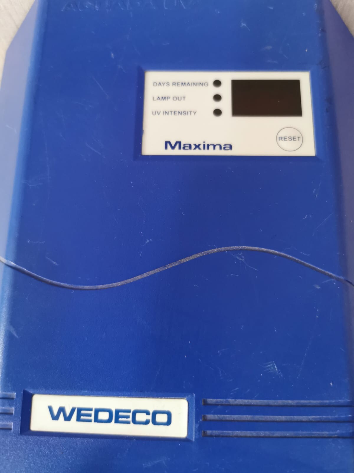 WEDECO WEDECO 1 MAXIMA 2019 WEDECO 1 MAXIMA 2019 AQUADA ULTRAVIOLET WATERDISINFECTION 230VAC 50/60Hz 24W 3