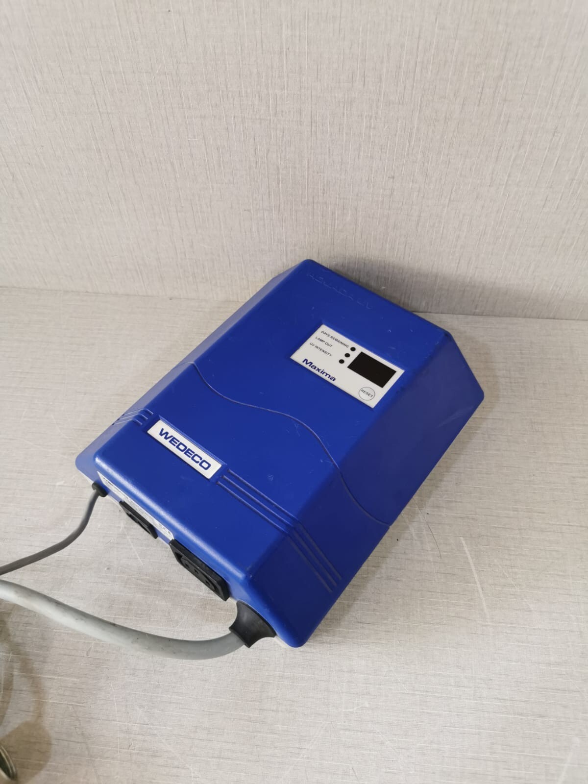 WEDECO WEDECO 1 MAXIMA 2019 WEDECO 1 MAXIMA 2019 AQUADA ULTRAVIOLET WATERDISINFECTION 230VAC 50/60Hz 24W 5