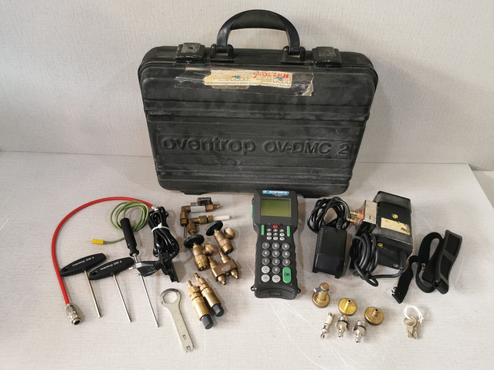 OVENTROP OV-DMC 2 Flow, Pressure & Temperature Balancing 0262 Ver 1.1
