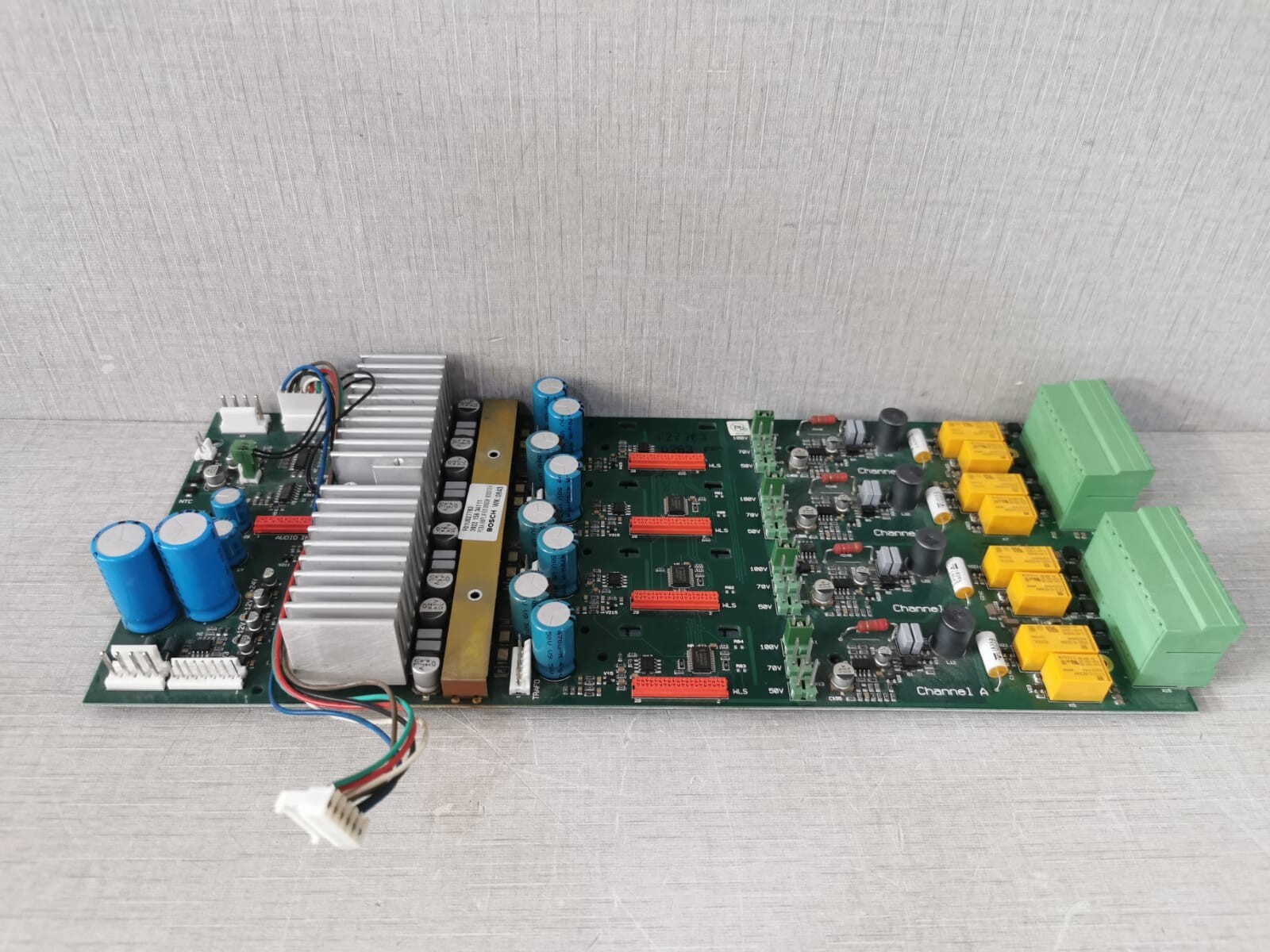 Bosch F01U027763 BOSCH F01U027763 PCBA Amplifier 8x60W Booster Mother Board 6