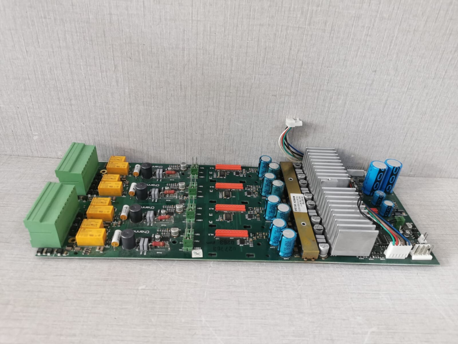 Bosch F01U027763 BOSCH F01U027763 PCBA Amplifier 8x60W Booster Mother Board 7