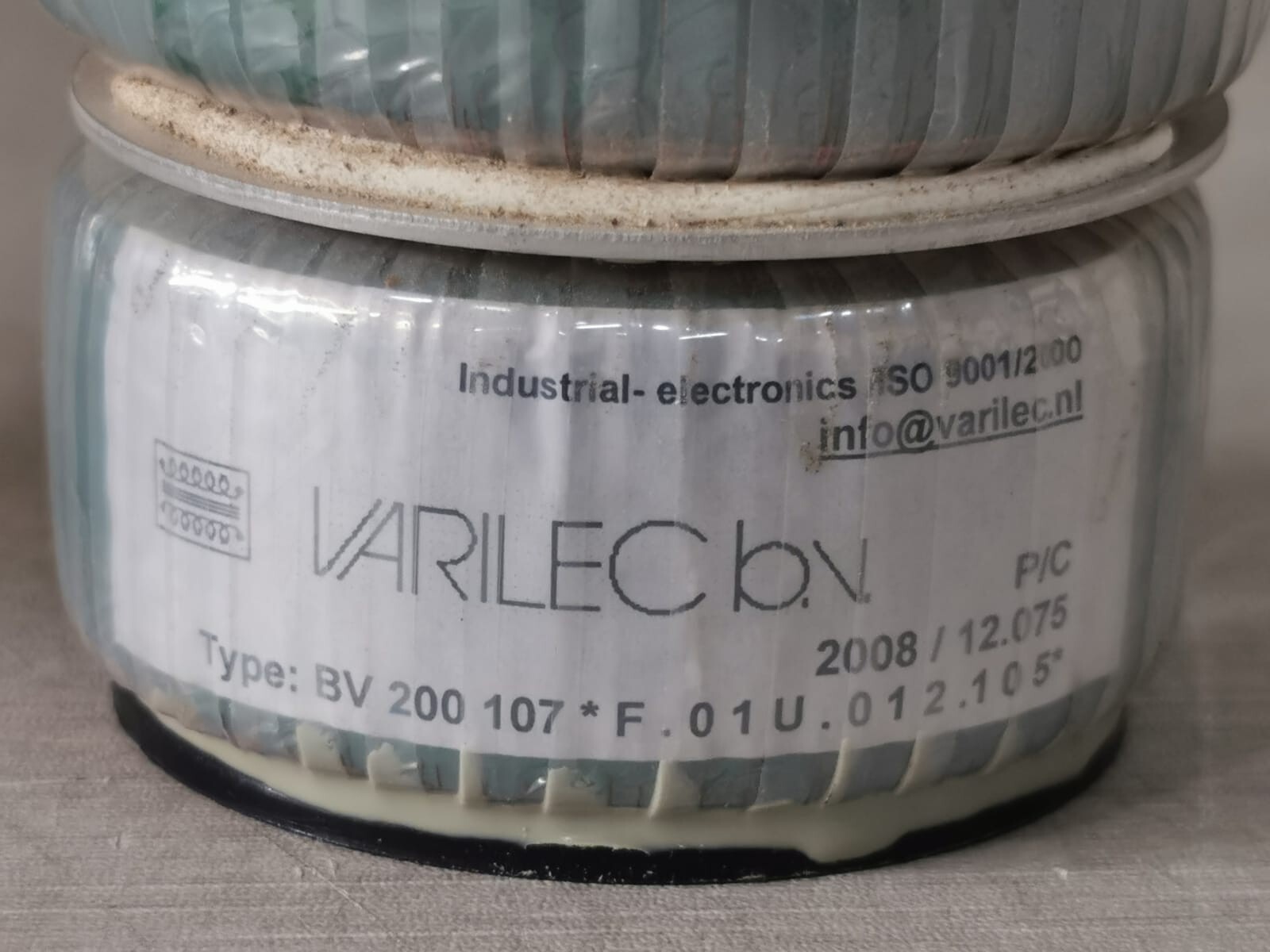 VARILEC BV200107 VARILEC Type: BV 200 107 Transformer BV200107 2