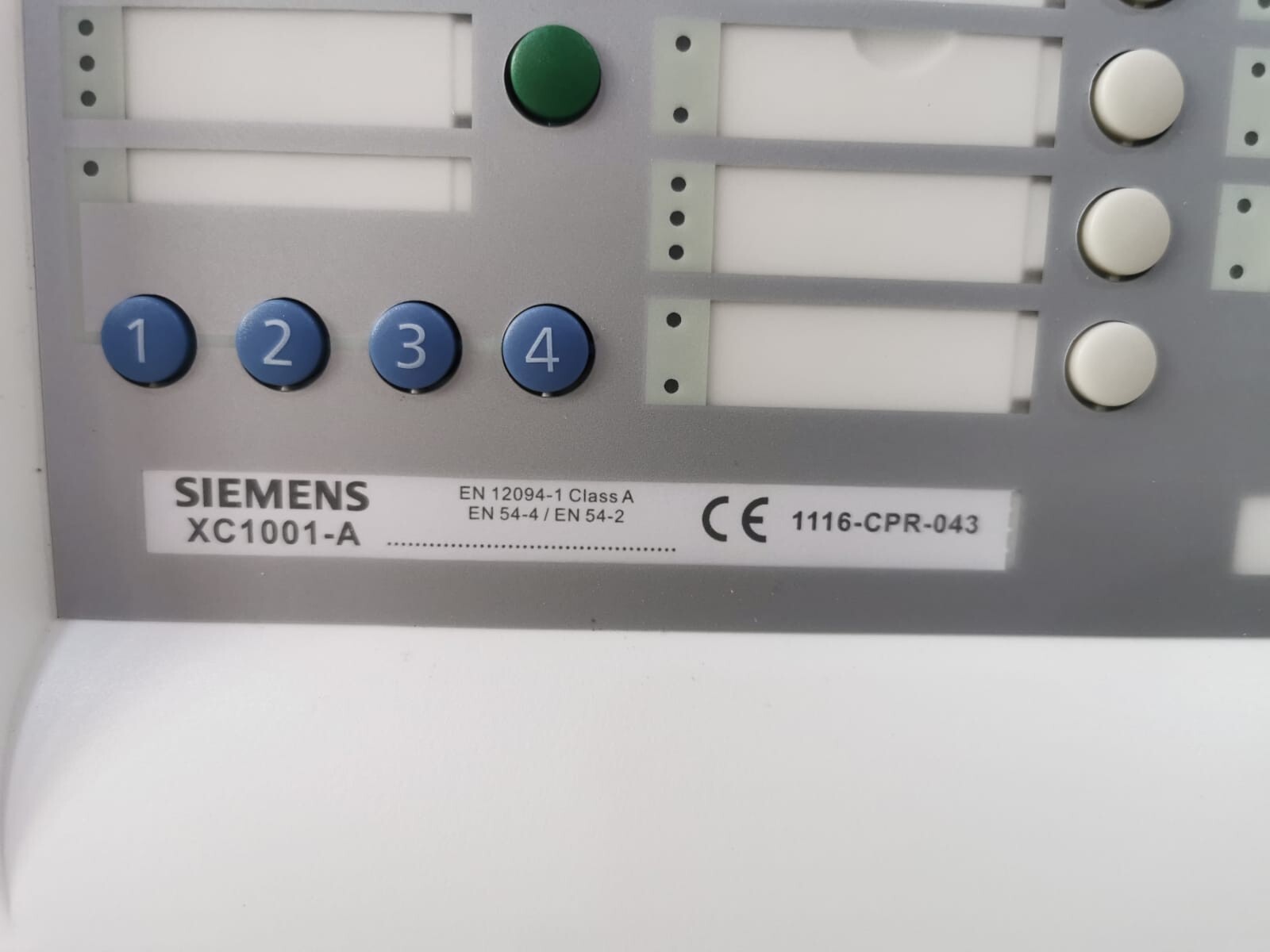 Siemens S54390-C1-A1 SIEMENS XC1001-A Extinguishing Control Panel S54390-C1-A1 3