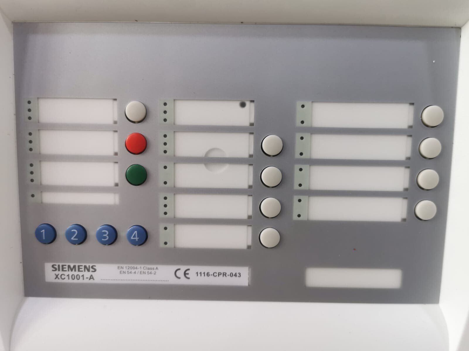 Siemens S54390-C1-A1 SIEMENS XC1001-A Extinguishing Control Panel S54390-C1-A1 5
