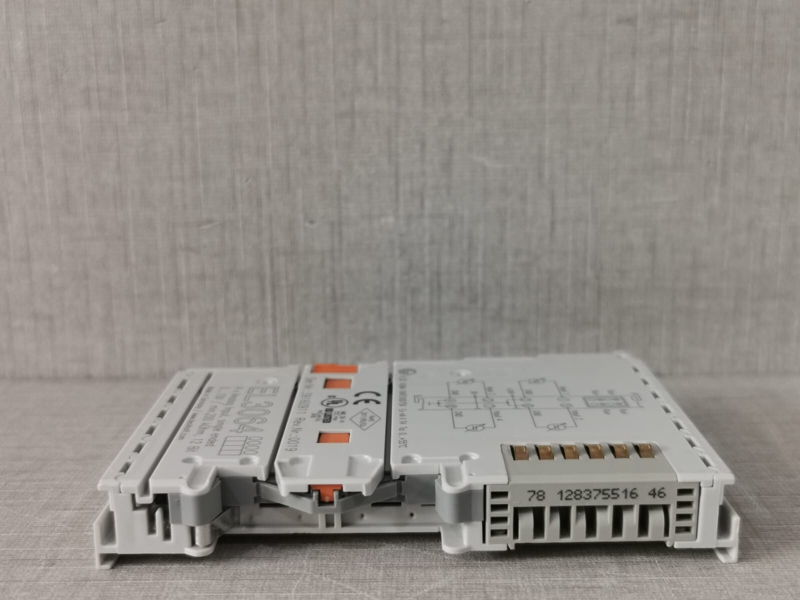 Beckhoff EL3064 BECKHOFF EL3064 4XANALOG INPUT,SINGLE ENDED 4