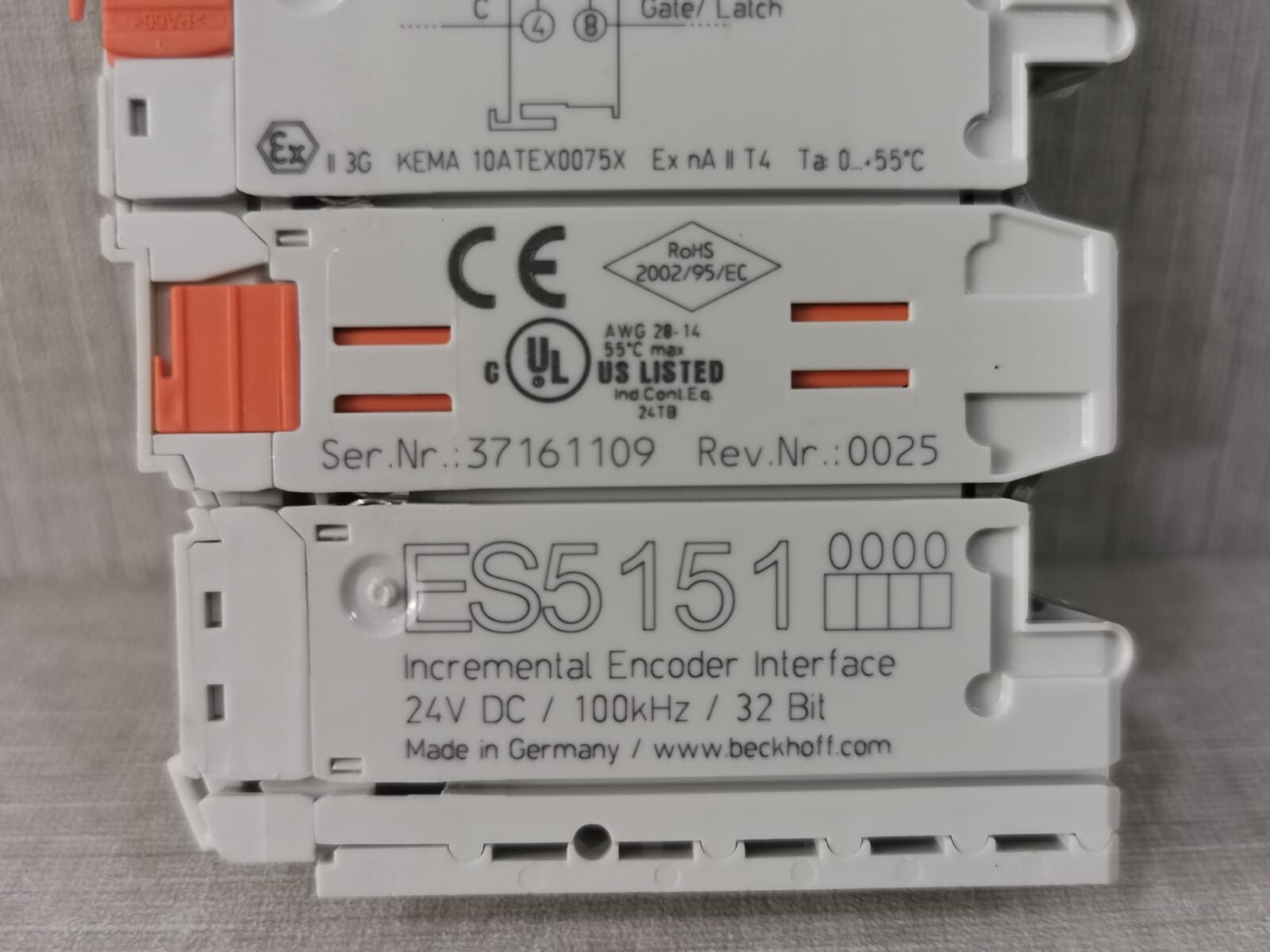 BECKOFF ES5151 BECKOFF ES5151 INCREMENTAL ENCODER INTERFACE 2