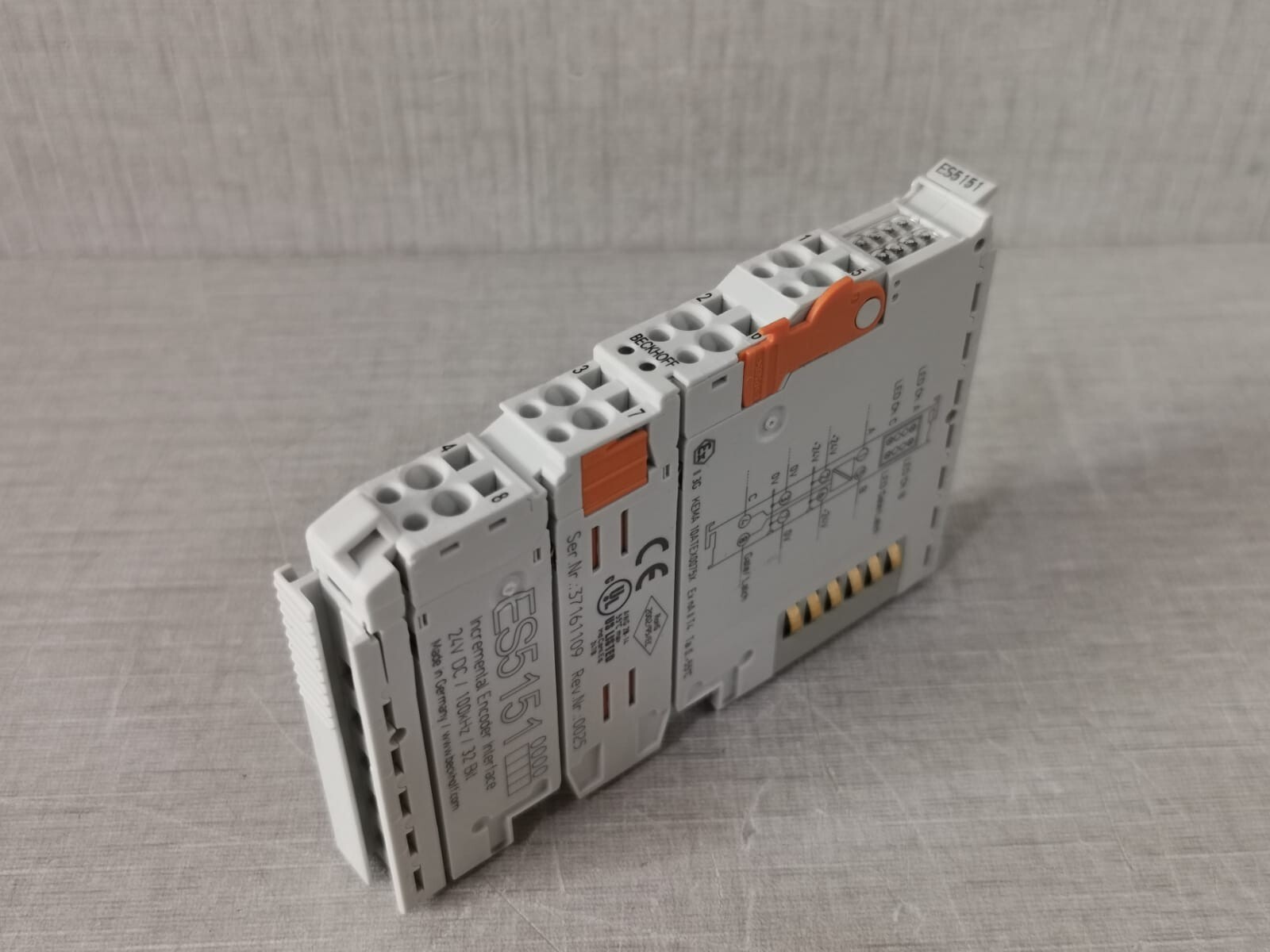 BECKOFF ES5151 BECKOFF ES5151 INCREMENTAL ENCODER INTERFACE 3