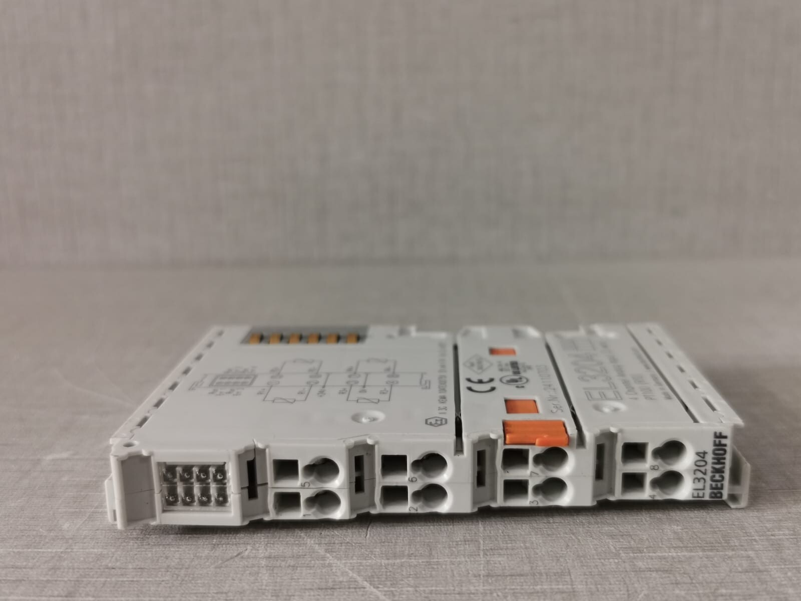 Beckhoff EL3204 BECKHOFF EL3204 4-CHANNEL ANALOG INPUT 3