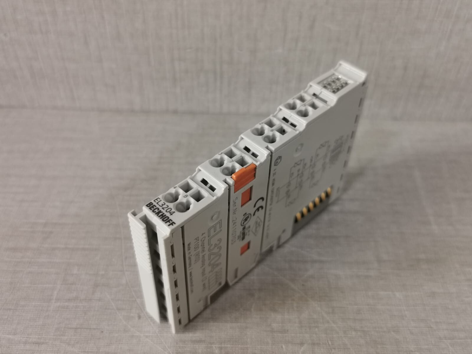 Beckhoff EL3204 BECKHOFF EL3204 4-CHANNEL ANALOG INPUT 5