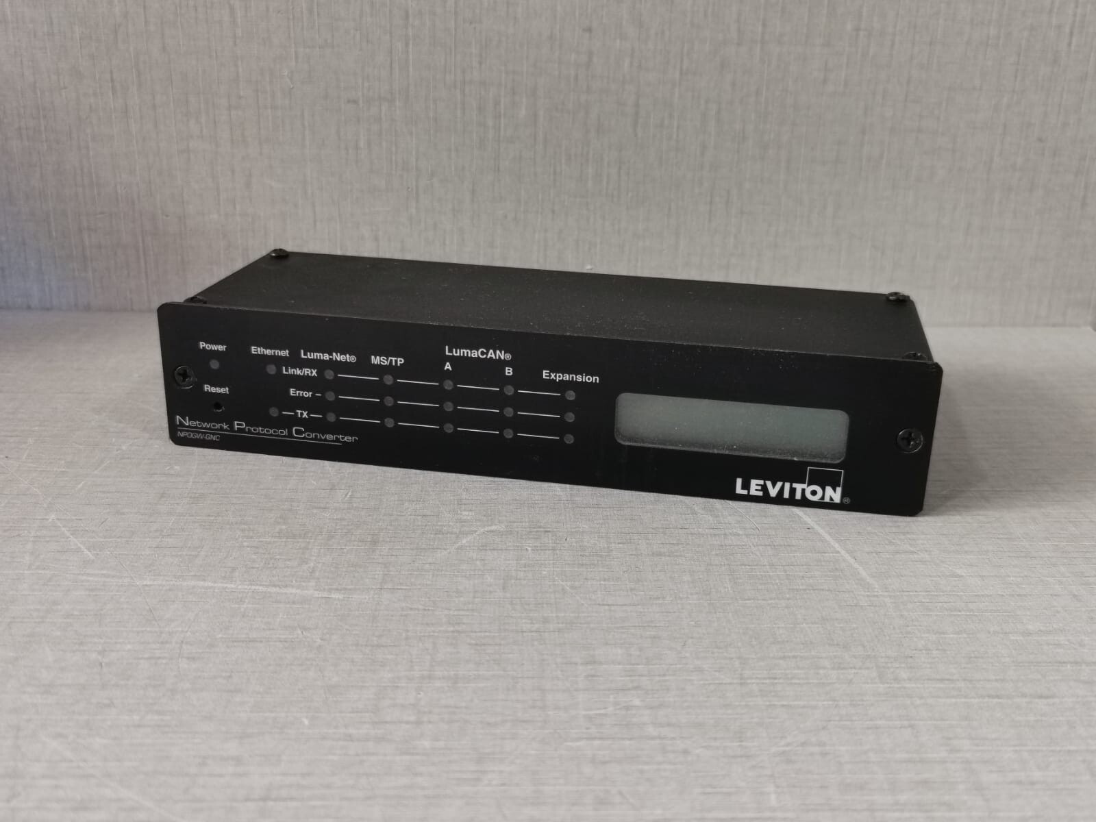 Leviton NPOGW-GNC LEVITON NETWORK PROTOCOL CONVERTER NPOGW-GNC 8
