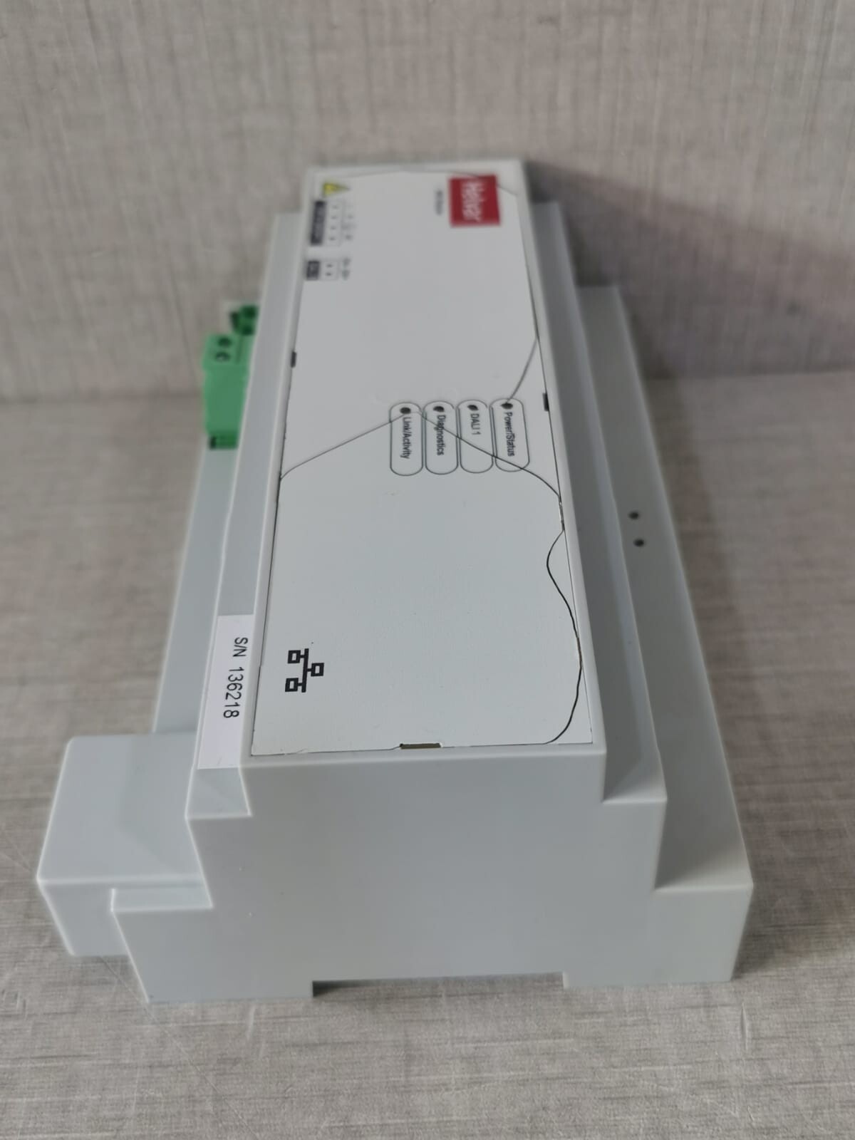 Helvar AREA-905 905 Helvar Digidim Router - with Damaged Front Top Label Area 7