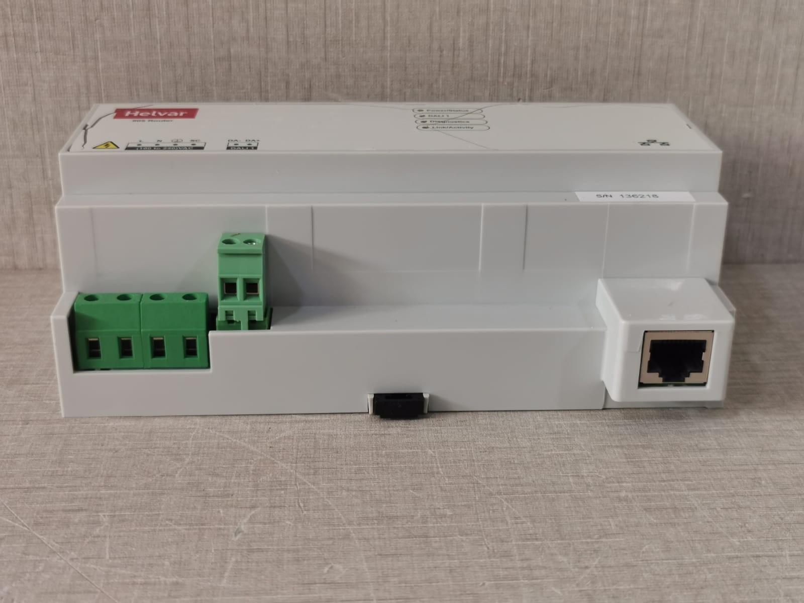 Helvar AREA-905 905 Helvar Digidim Router - with Damaged Front Top Label Area 9