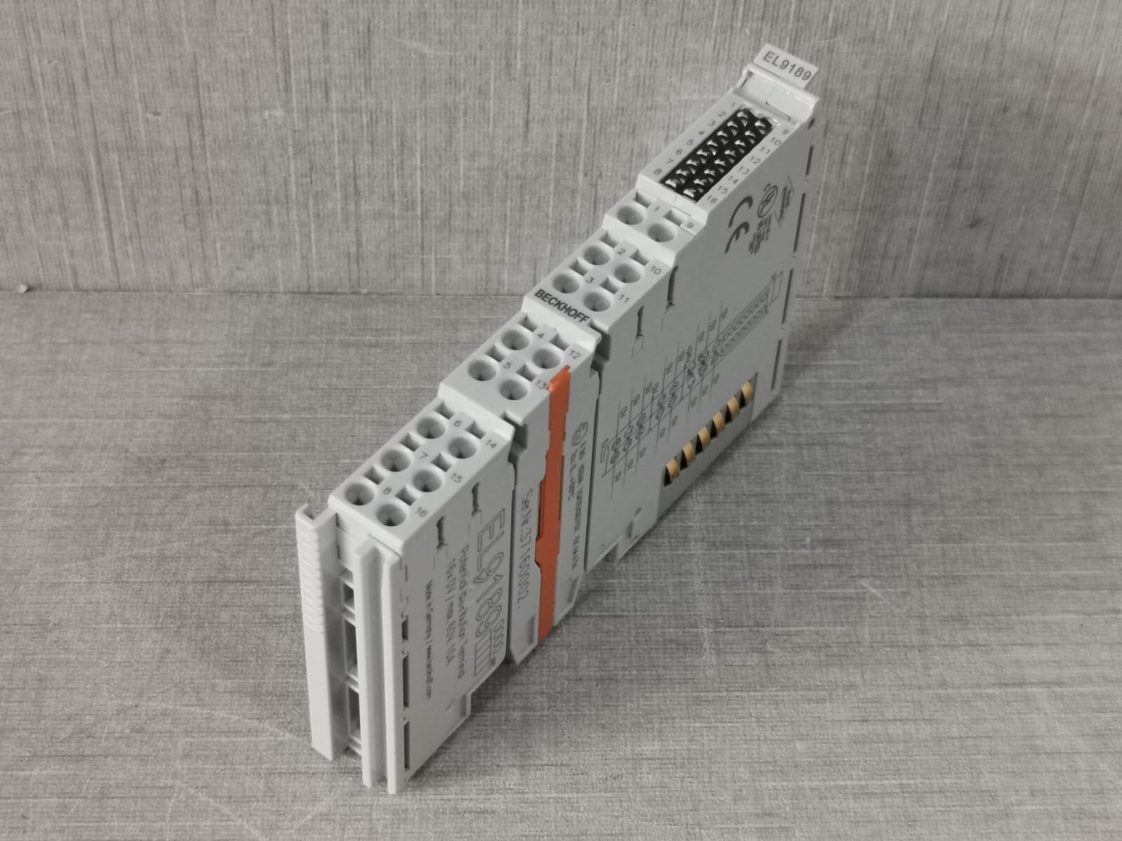 BECKOFF EL9189 BECKHOFF EL9189 POTENTIAL DISTRIBUTION TERMINAL 3