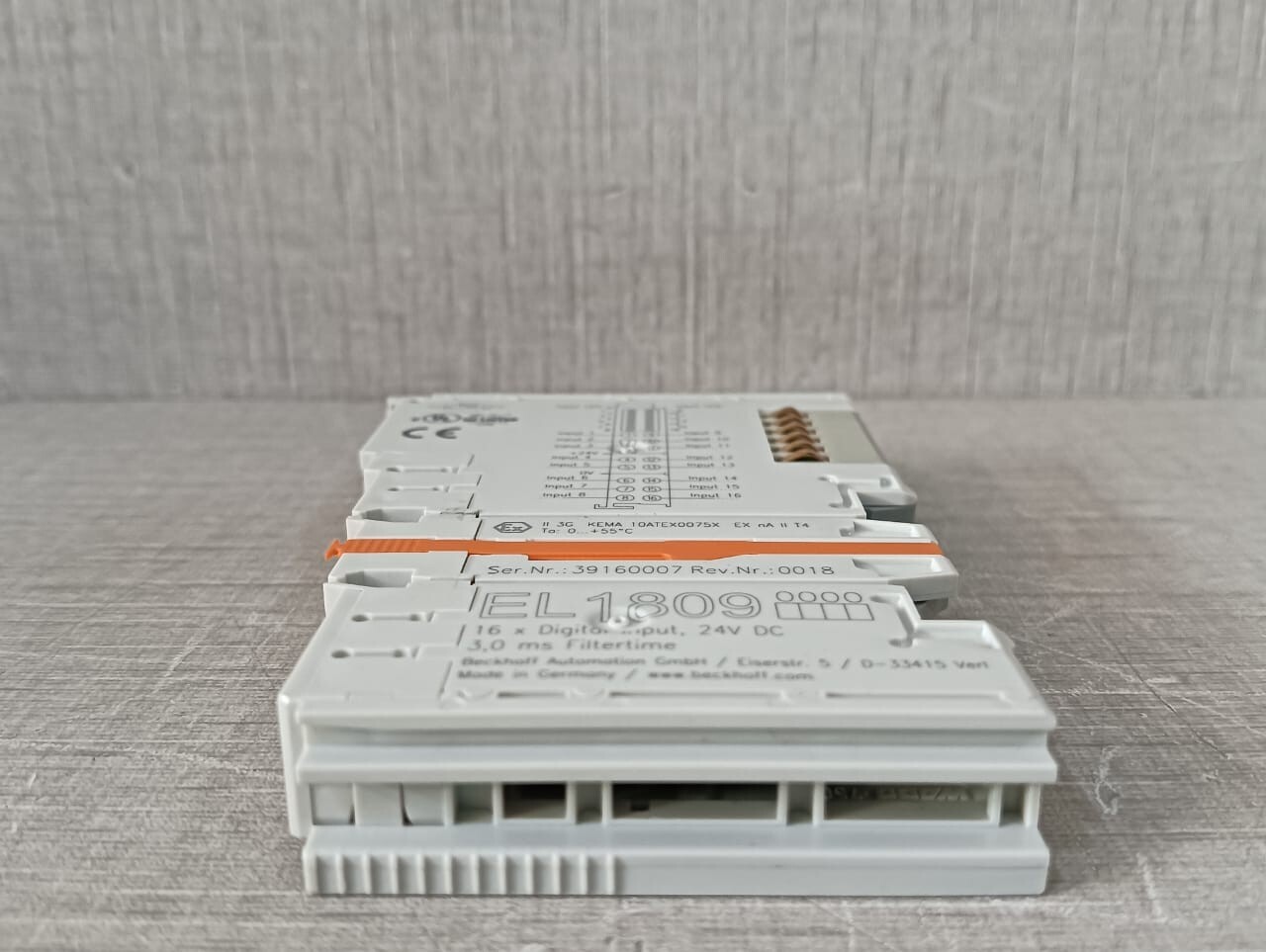 Beckhoff EL1809 BECKHOFF EL1809 16x DIGITAL INPUT 7