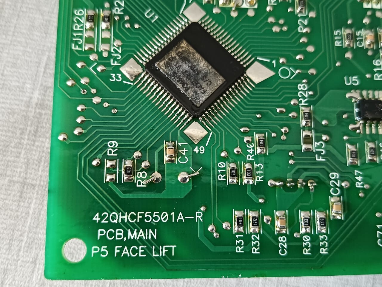 Carrier 42KHBJ58020-R/ 42QHCF5501A-R CARRIER 42KHBJ58020-R/ 42QHCF5501A-R PCB, MAIN P5 FACE LIFT 7