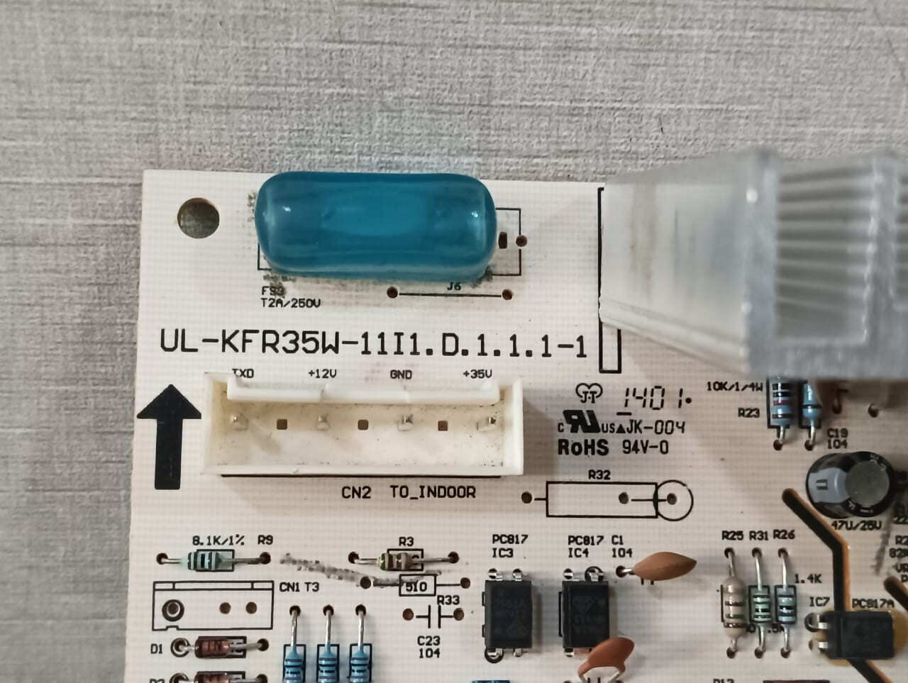 Carrier CAUL1-KF35W/N1-120(EH) CARRIER CAUL1-KF35W/N1-120(EH) MAIN CIRCCUIT BOARD 2