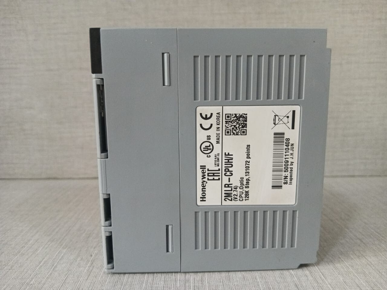Honeywell 2MLR-CPUH/F HONEYWELL 2MLR-CPUH/F V2.74 PROGRAMMABLE LOGIC CONTROLLER 3