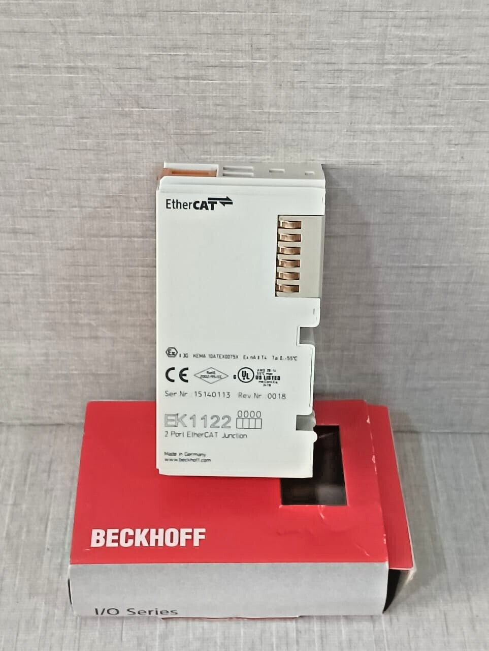 BECKHOFF EK1122 2 PORT EtherCAT JUNCTION