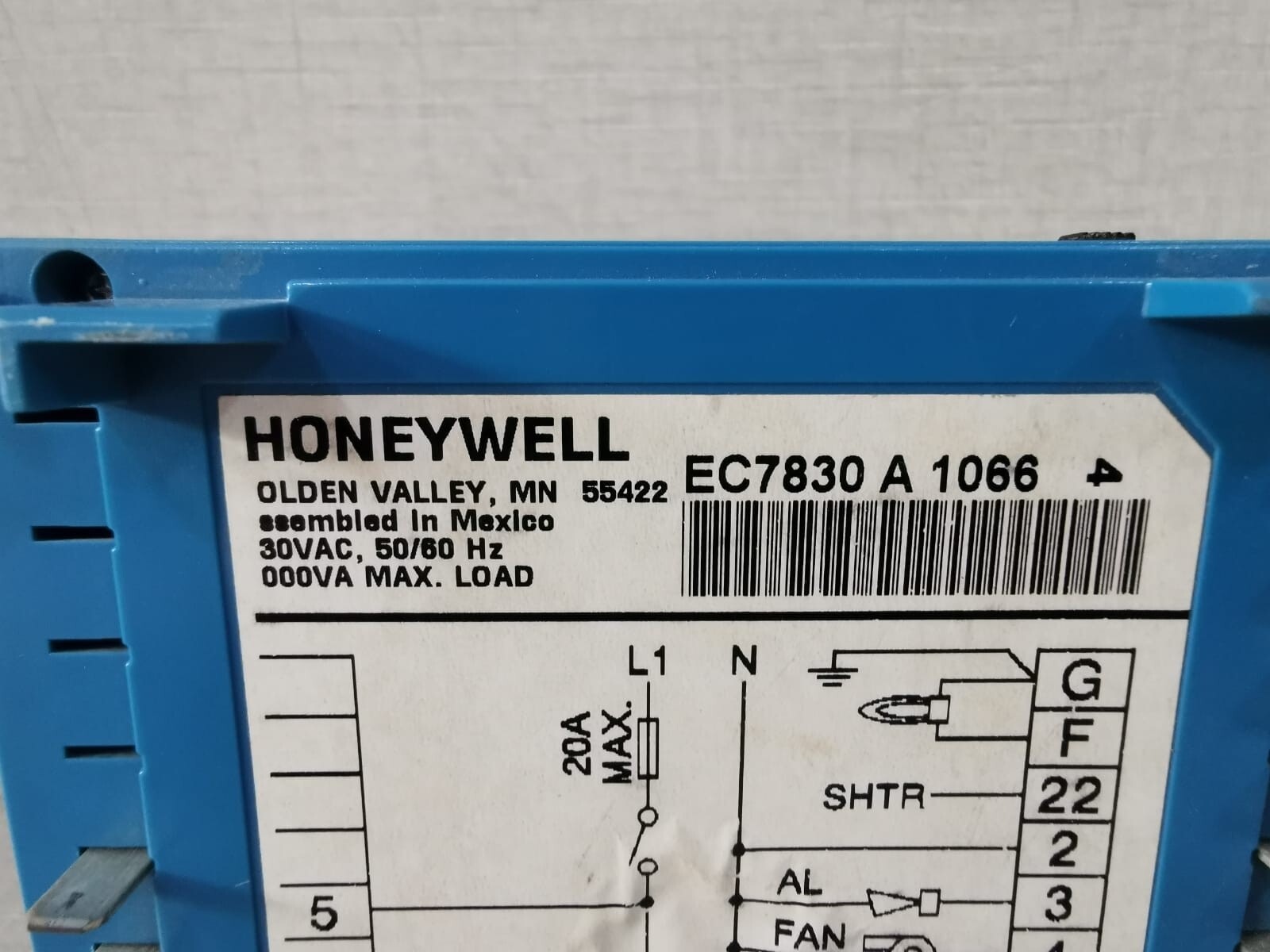 Honeywell CE-63AP3070 HONEYWELL CE-63AP3070/1 BURNER CONTROL 2