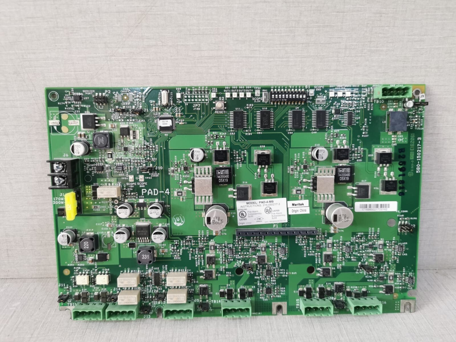 SIEMENS PAD-4-MB NAC EXPANDER REPLACEMENT BOARD