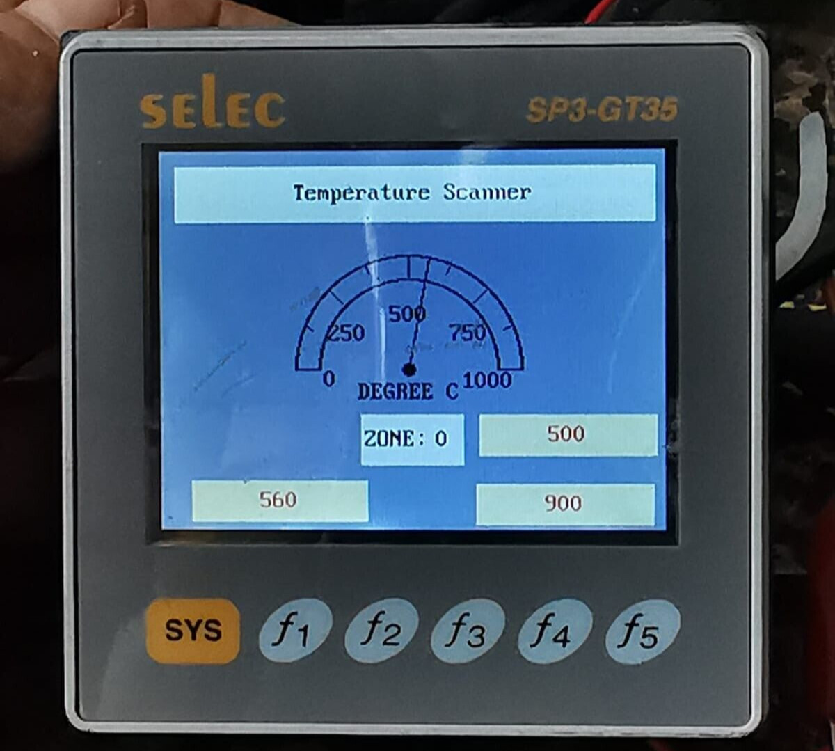 SELEC GT35 SELEC SP3-GT35 GRAPHIC TOUCH HUMAN MACHINE INTERFACE 2