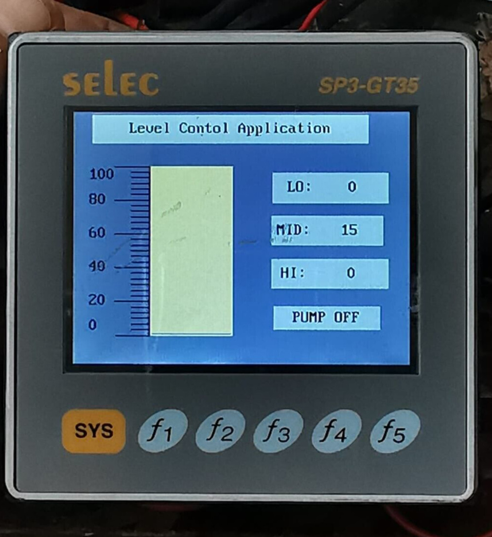 SELEC SP3-GT35 GRAPHIC TOUCH HUMAN MACHINE INTERFACE