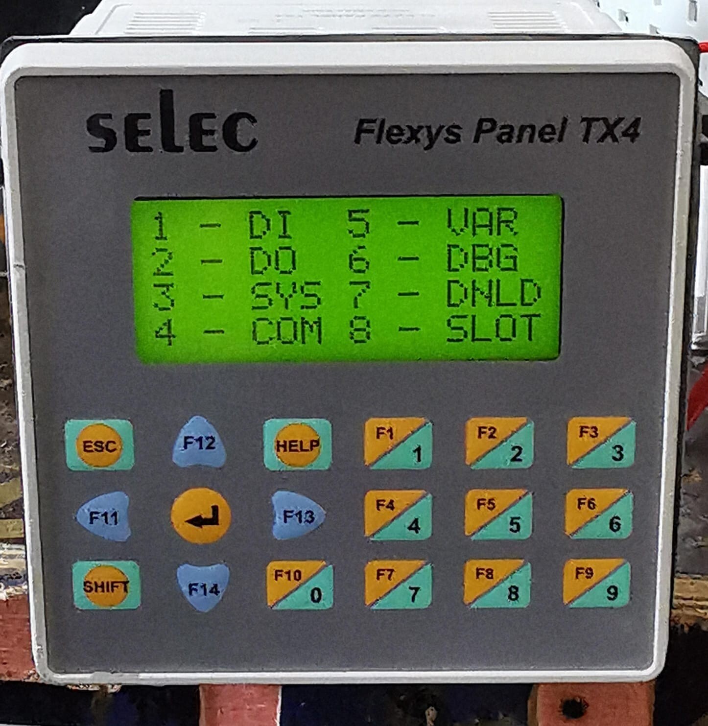SELEC FLEXYS PANEL TX4 POWER SUPPLY WITH DISPLAY FL-TX4-G-1-1-1