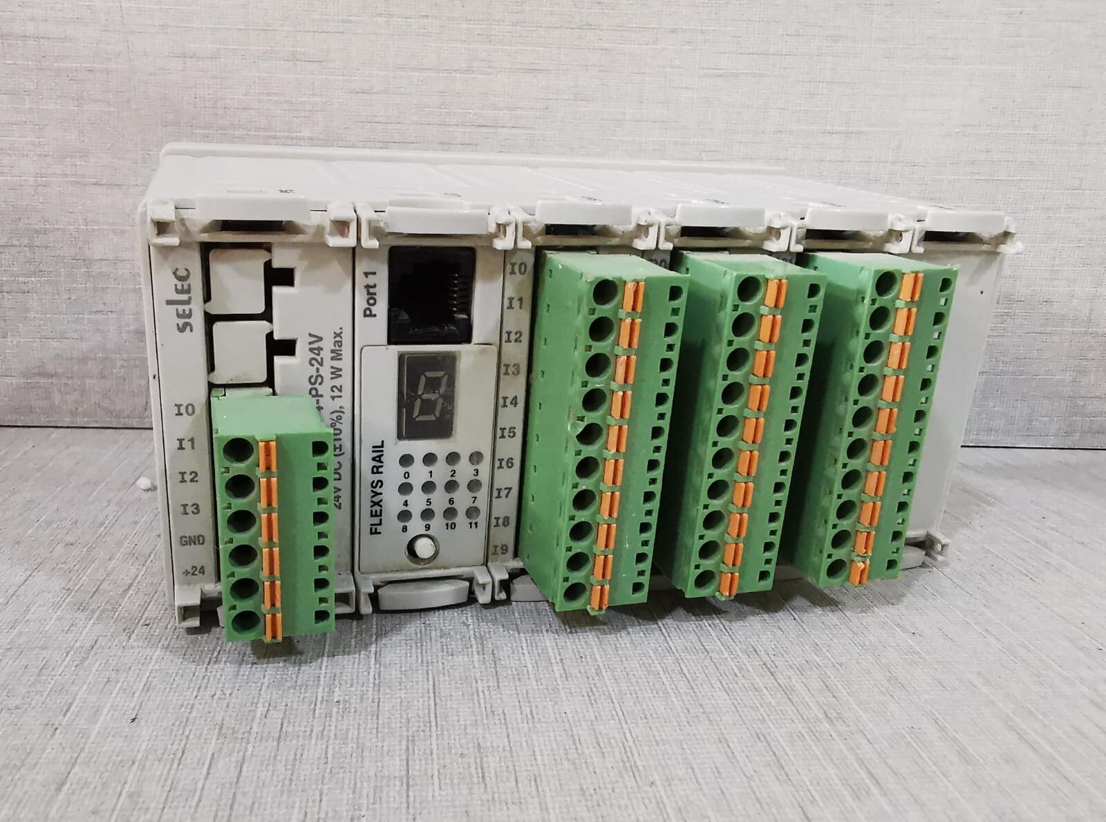 SELEC DI04-PS SELEC FLEXYS RAIL FL-RL-BS-6 / FL-RL-DI04-PS 24V 5