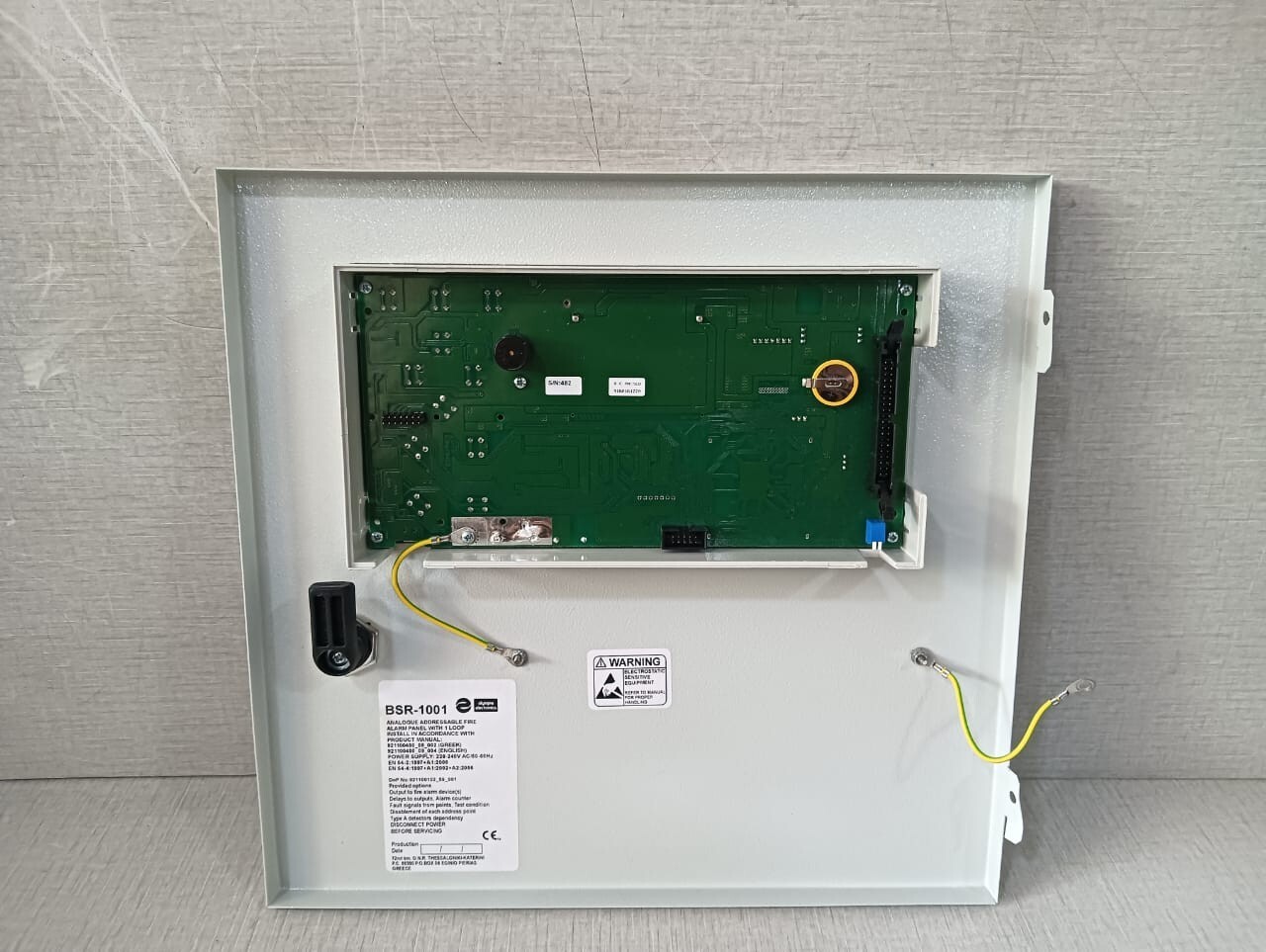 OLYMPIA ELECTRONICS BSR-1001 OLYMPIA ELECTRONICS BSR-1001 ANALOGUE ADDRESSABLE FIRE ALARM PANELS 6