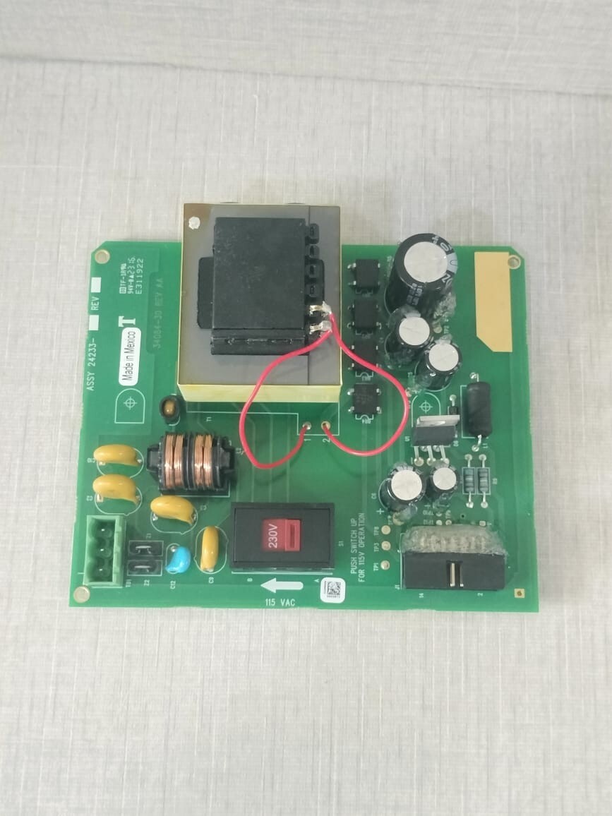 Emerson ASSY-24233 EMERSON ROSEMOUNT ANALYTICAL ASSY 24233/ 34084-30 REV AA POWER SUPPLY BOARD 2