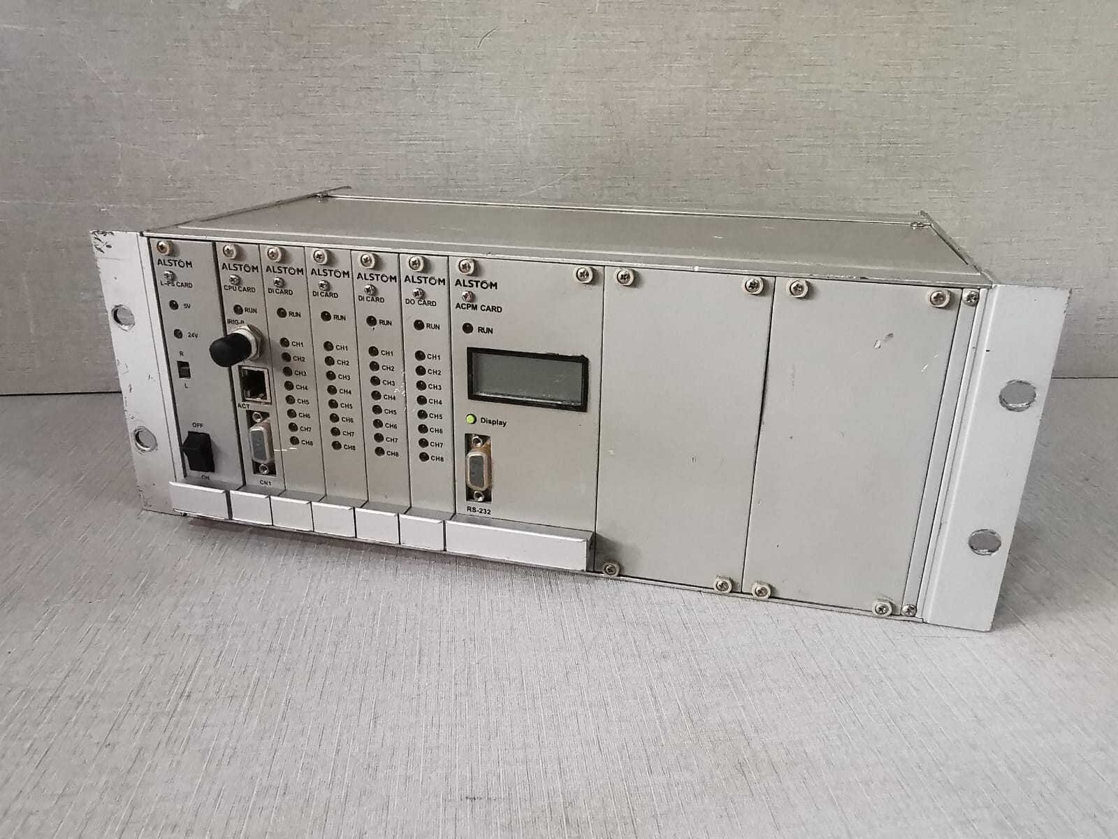 Alstom RTU600-63-13-00 ALSTOM e-TERRA RTU600/ RTU600-63-13-00 POWER SUPPLY 6