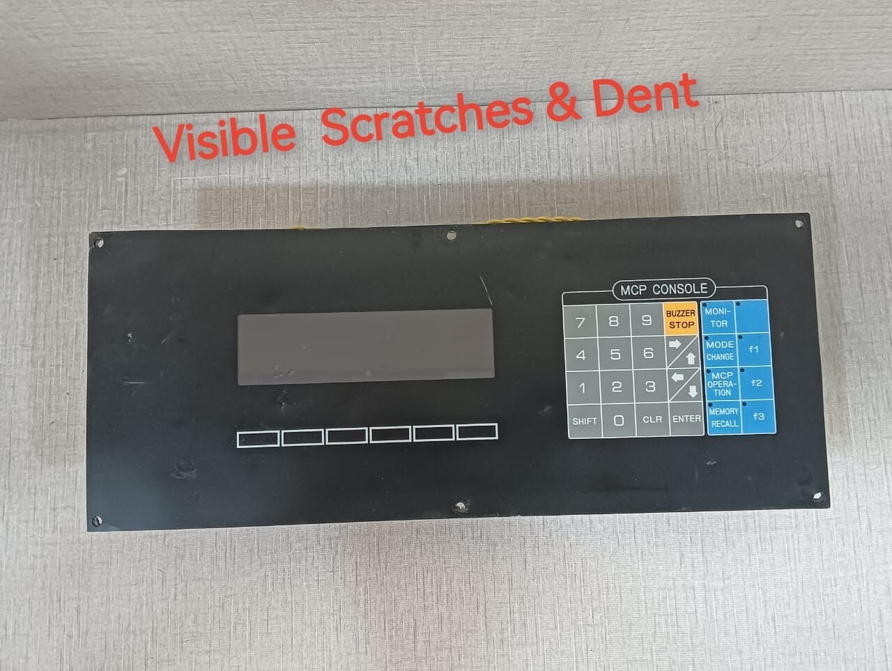 Daifuku 2503B-4 Daifuku MCP Console OPC 2503B-4 Panel Display 2