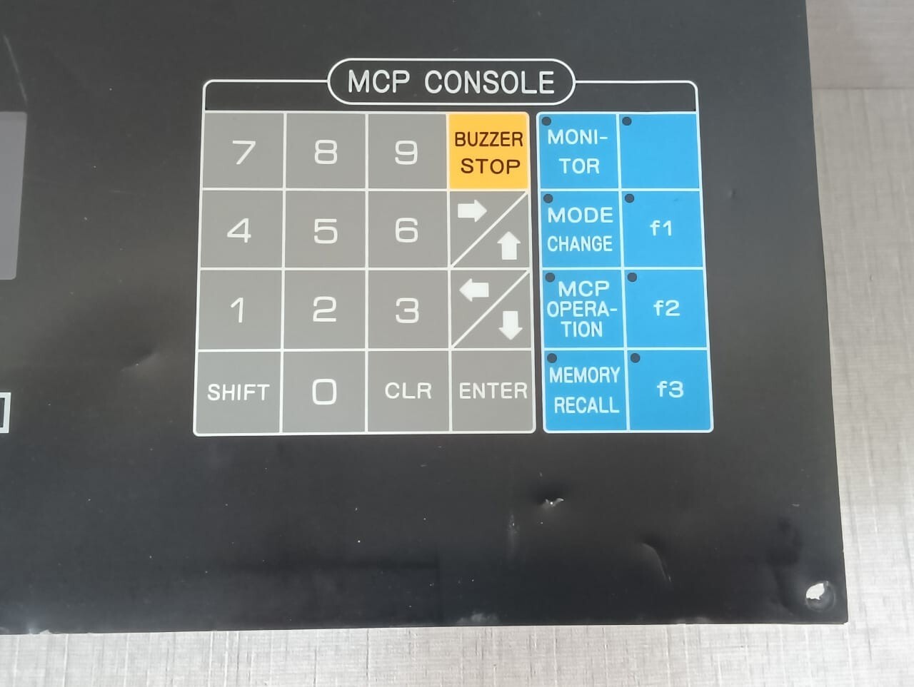 Daifuku 2503B-4 Daifuku MCP Console OPC 2503B-4 Panel Display 4