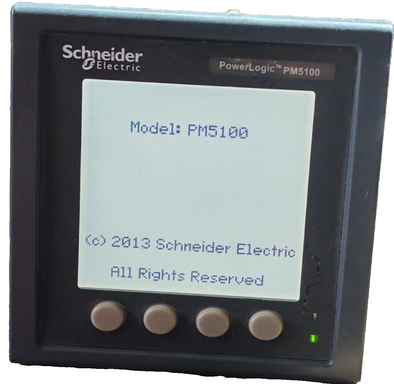 Schneider Electric PM5100 / METSEPM5100 V01.50 HW: A1 SCHNEIDER ELECTRIC POWERLOGIC PM5100 / METSEPM5100 POWER METER - TRIED & TESTED 2