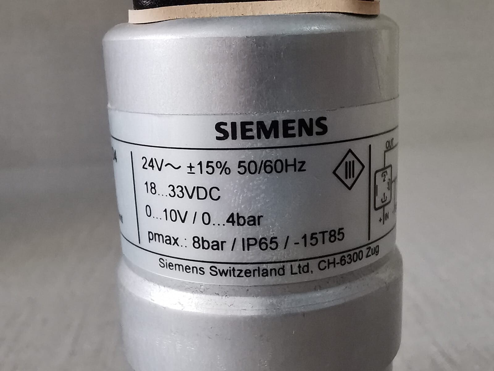 Siemens QBE3000-D4 Siemens QBE3000-D4 Differential Pressure Sensor 5