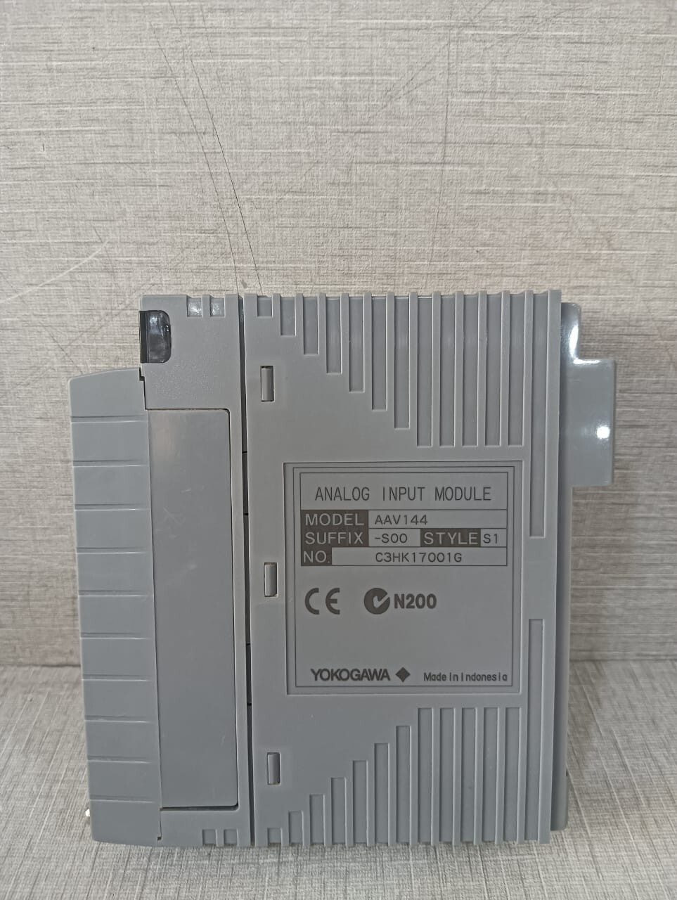 Yokogawa AAV144-S00 AAV144 YOKOGAWA AAV144-S00 STYLE S1 ANALOG INPUT MODULE WITH ATK4A-00 S1 ADAPTER 5