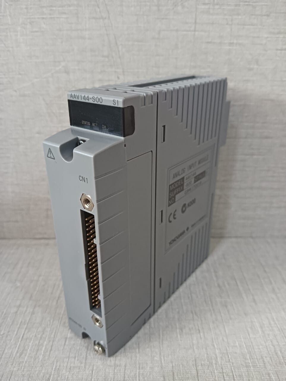 Yokogawa AAV144-S00 AAV144 YOKOGAWA AAV144-S00 STYLE S1 ANALOG INPUT MODULE WITH ATK4A-00 S1 ADAPTER 10