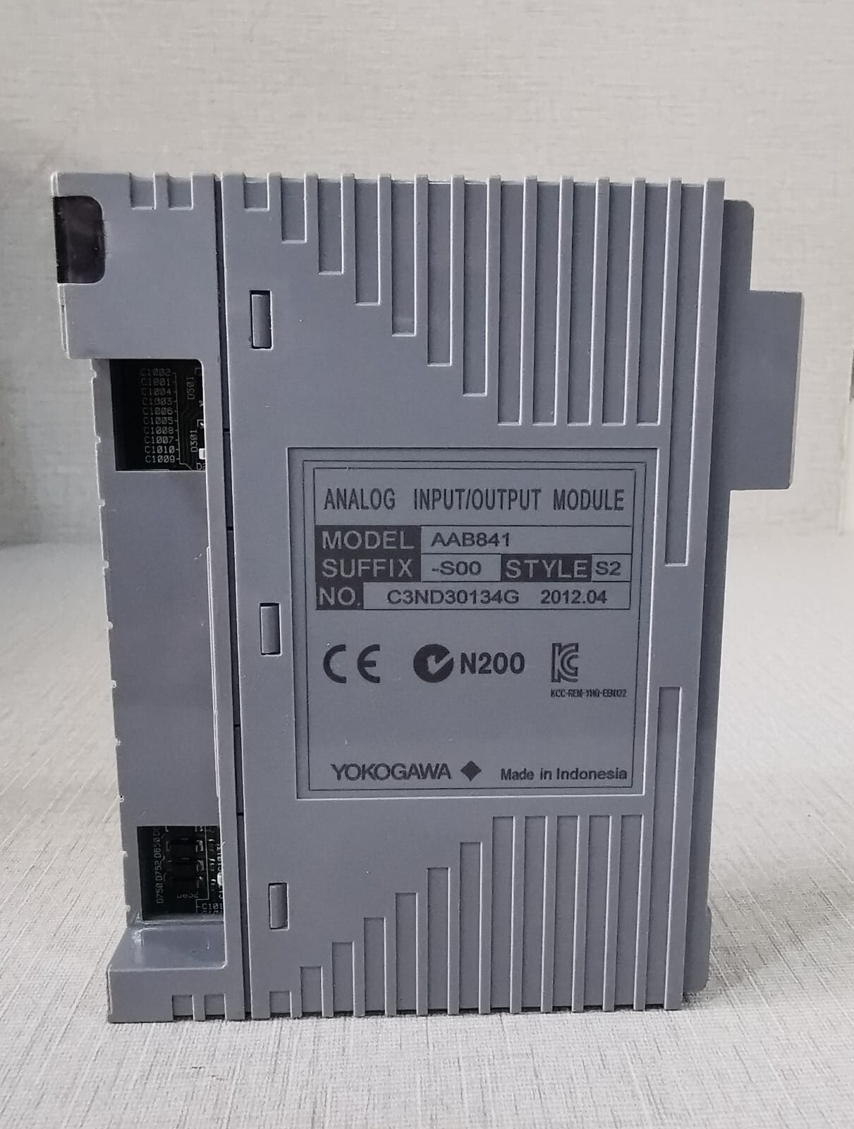 Yokogawa AAB841-S00 YOKOGAWA AAB841-S00 S2 ANALOG INPUT/OUTPUT MODULE 4