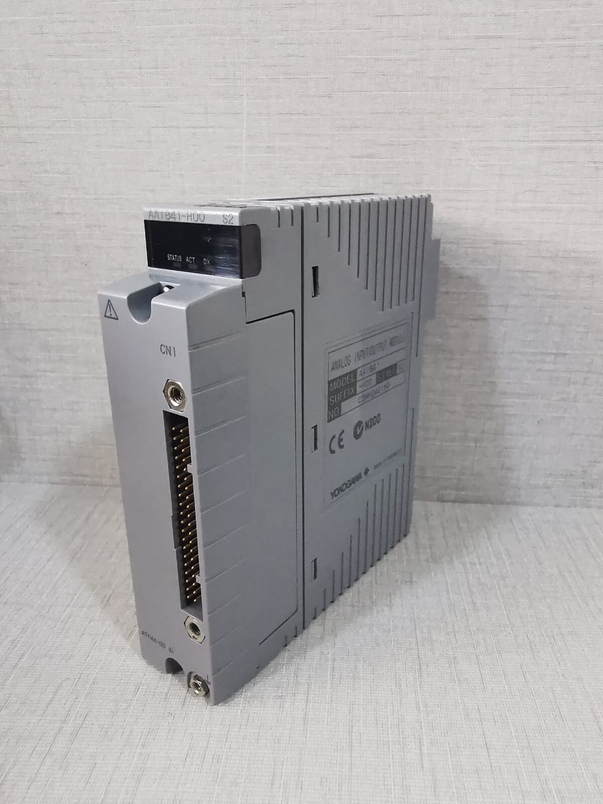 Yokogawa AAI841-H00 YOKOGAWA AAI841-H00 S2 ANALOG INPUT /OUTPUT MODULE W/ ATK4A-00 S1 5