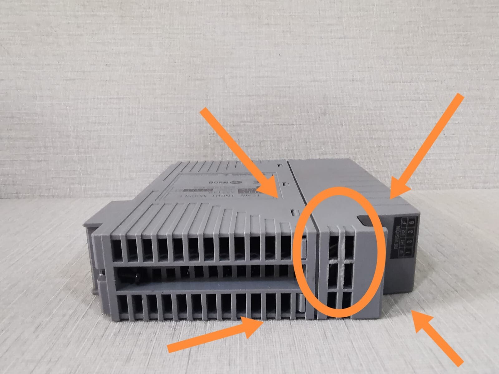 Yokogawa AAT145-S00 AAT145 YOKOGAWA AAT145-S00 STYLE S1 TC/MV INPUT MODULE 7