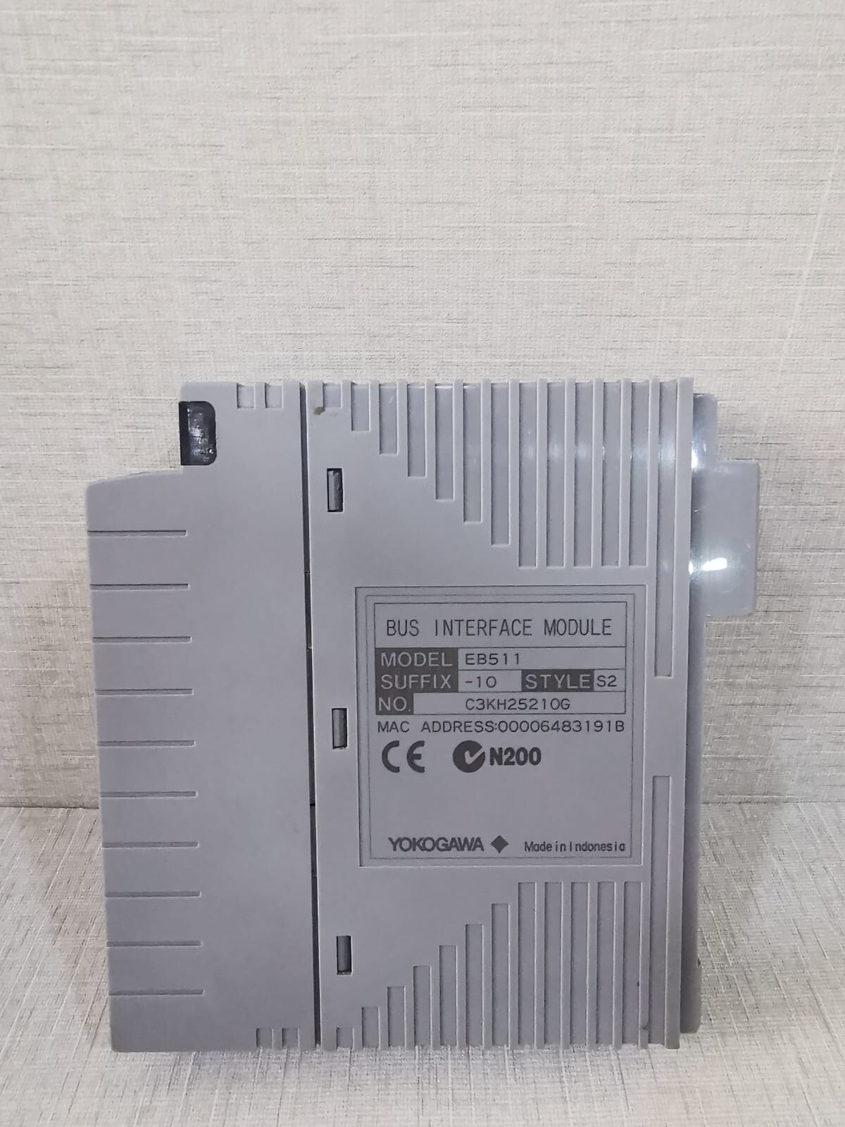 Yokogawa EB511-10 EB511 YOKOGAWA EB511-10 STYLE S2 BUS INTERFACE MODULE-WITH BENDED AND RUSTY PART 6