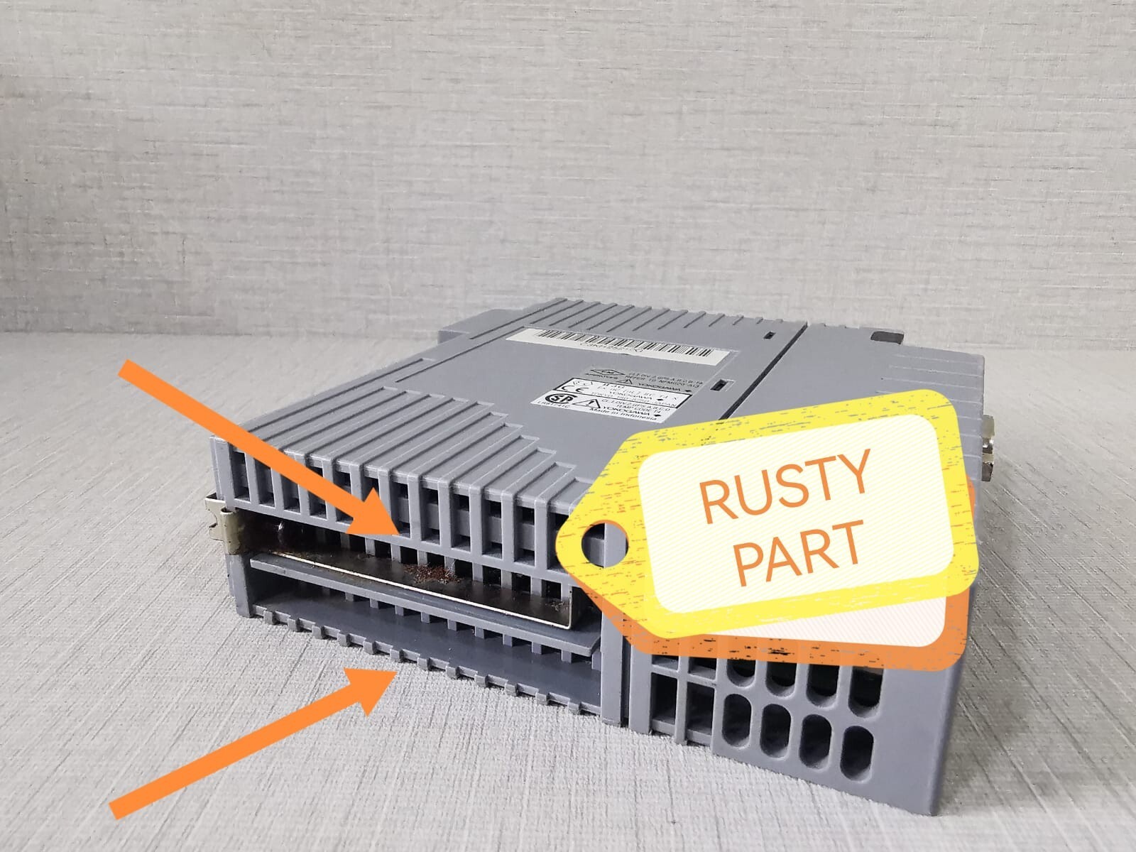 Yokogawa EB511-10 EB511 YOKOGAWA EB511-10 STYLE S2 BUS INTERFACE MODULE-WITH BENDED AND RUSTY PART 8