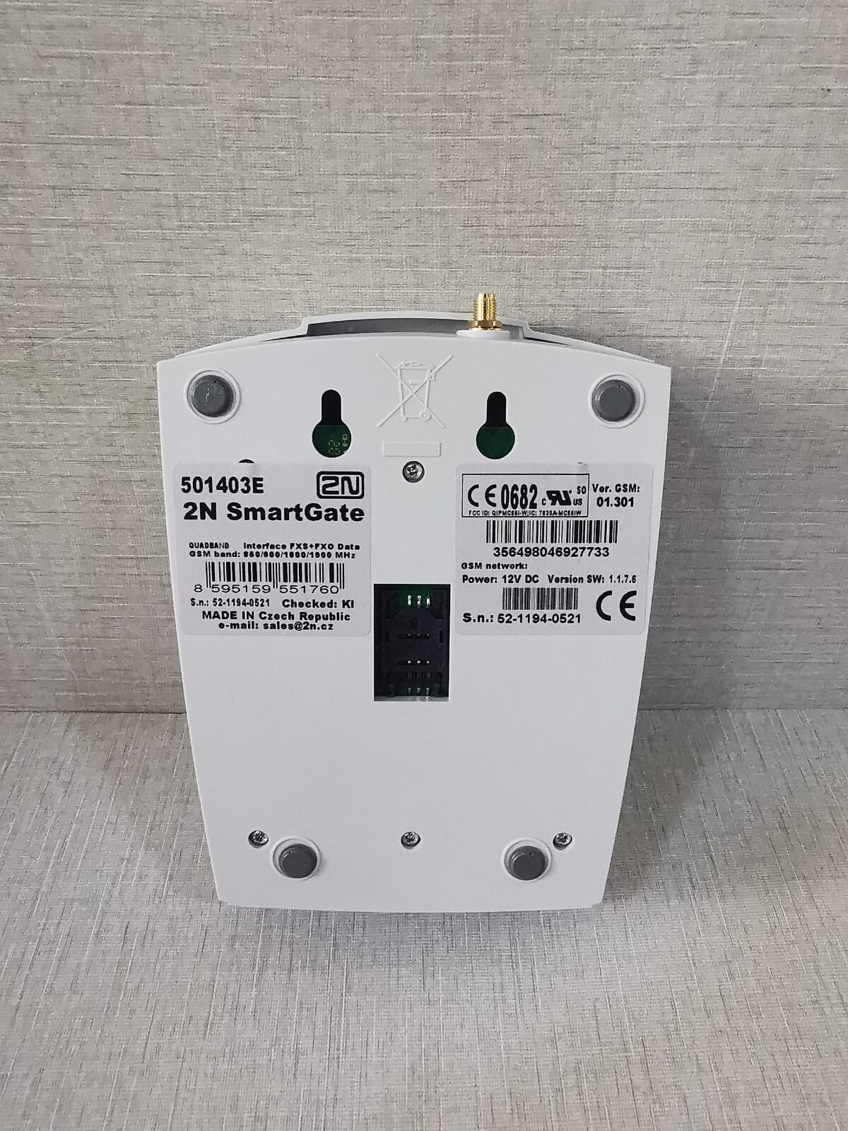 2n smartgate 501403E 501403E 2N SmartGate Analog GSM Gateway 9
