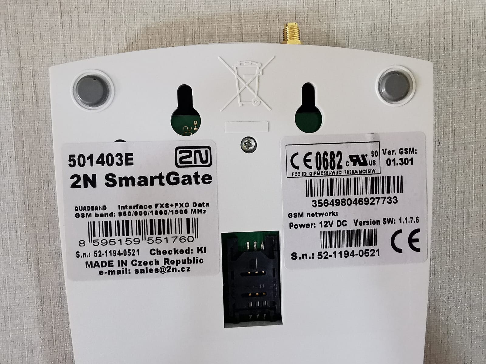2n smartgate 501403E 501403E 2N SmartGate Analog GSM Gateway 10