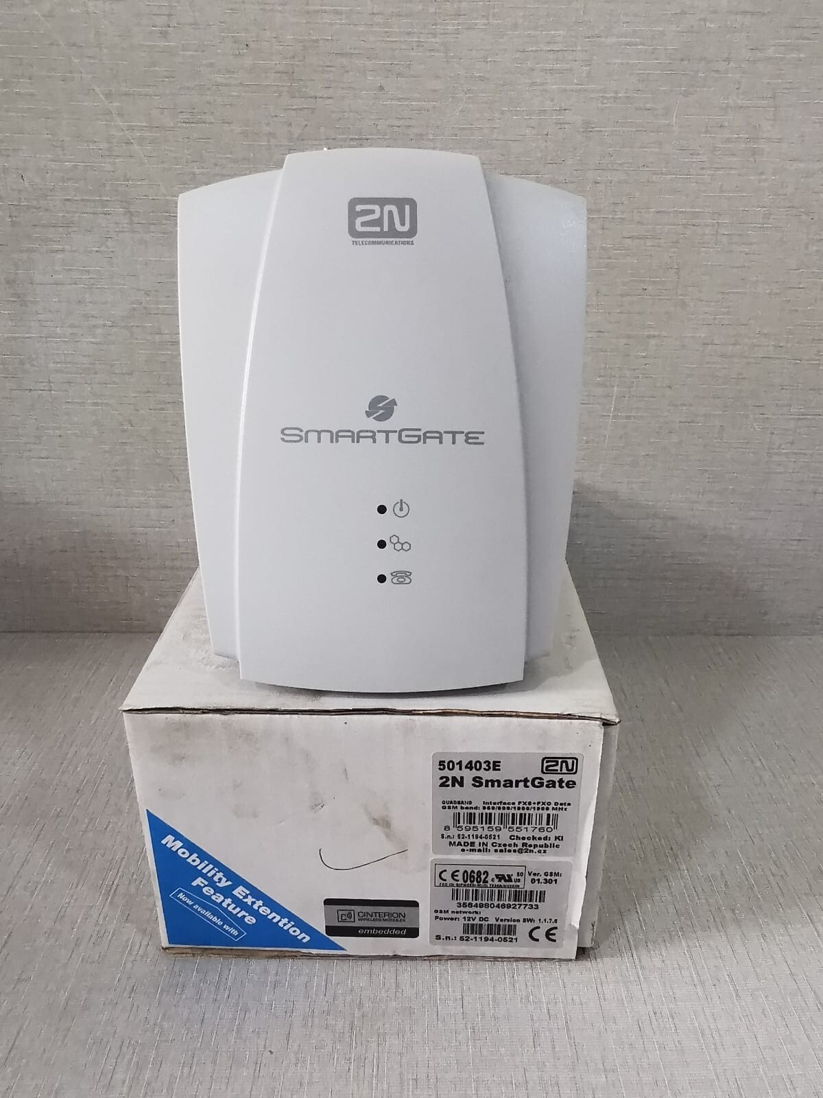 501403E 2N SmartGate Analog GSM Gateway