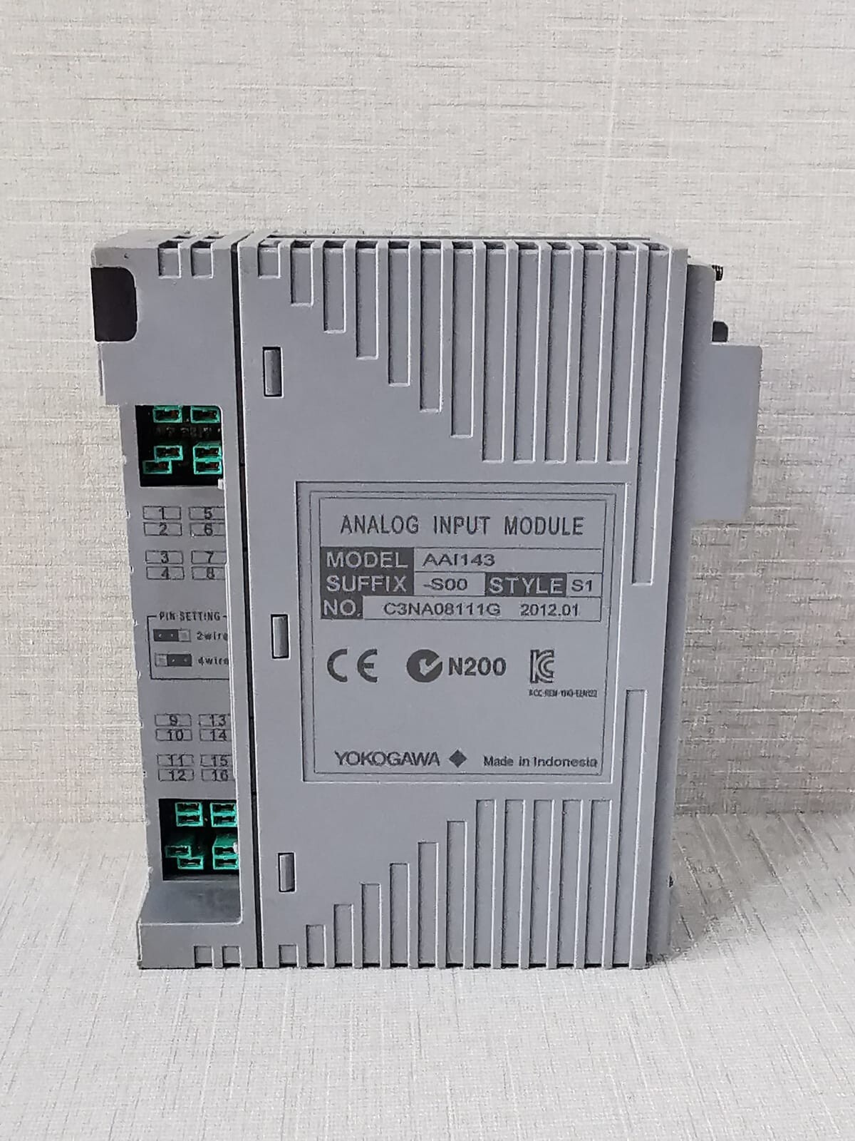 Yokogawa AAI143-S00 S1 YOKOGAWA AAI143-S00 S1 ANALOG INPUT MODULE 7