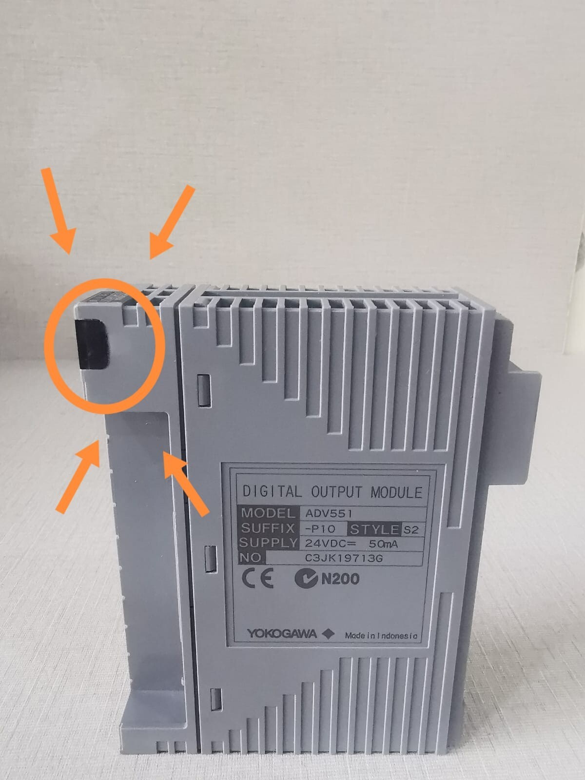 Yokogawa ADDV551-P10 STYLE S2 ADV551 YOKOGAWA ADV551-P10 STYLE S2 DIGITAL OUTPUT MODULE 4
