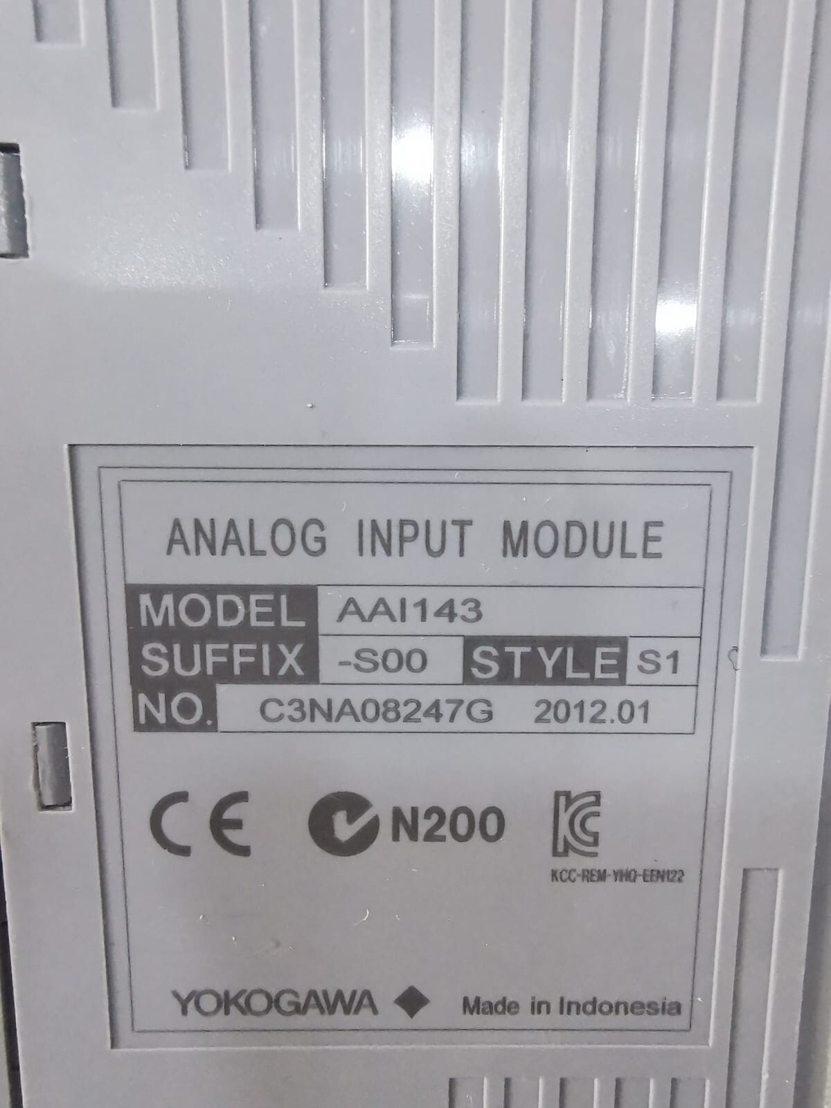 Yokogawa AAI143-S00 STYLE S1 AAI143 YOKOGAWA AAI143-S00 STYLE S1 3